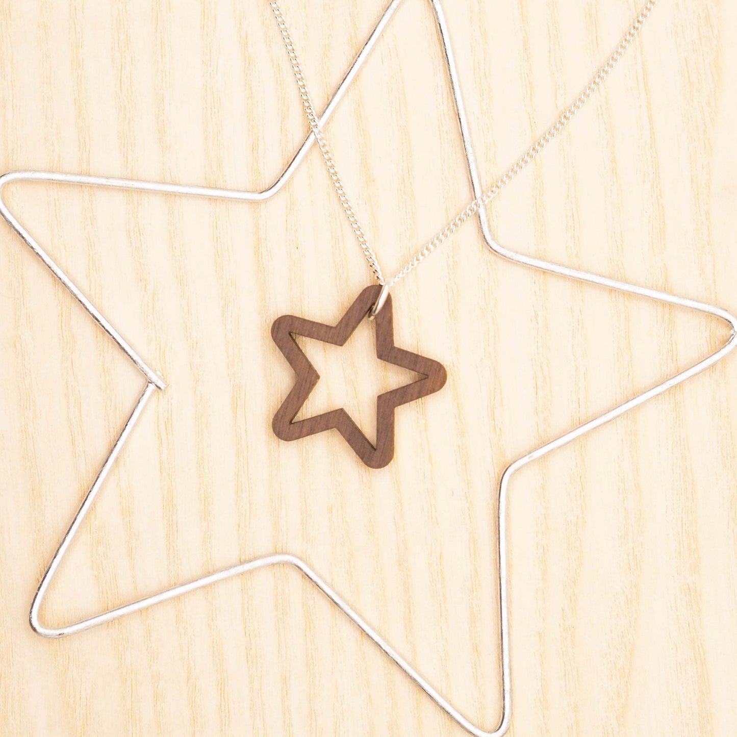 Add star quality to your look with our chunky star necklace